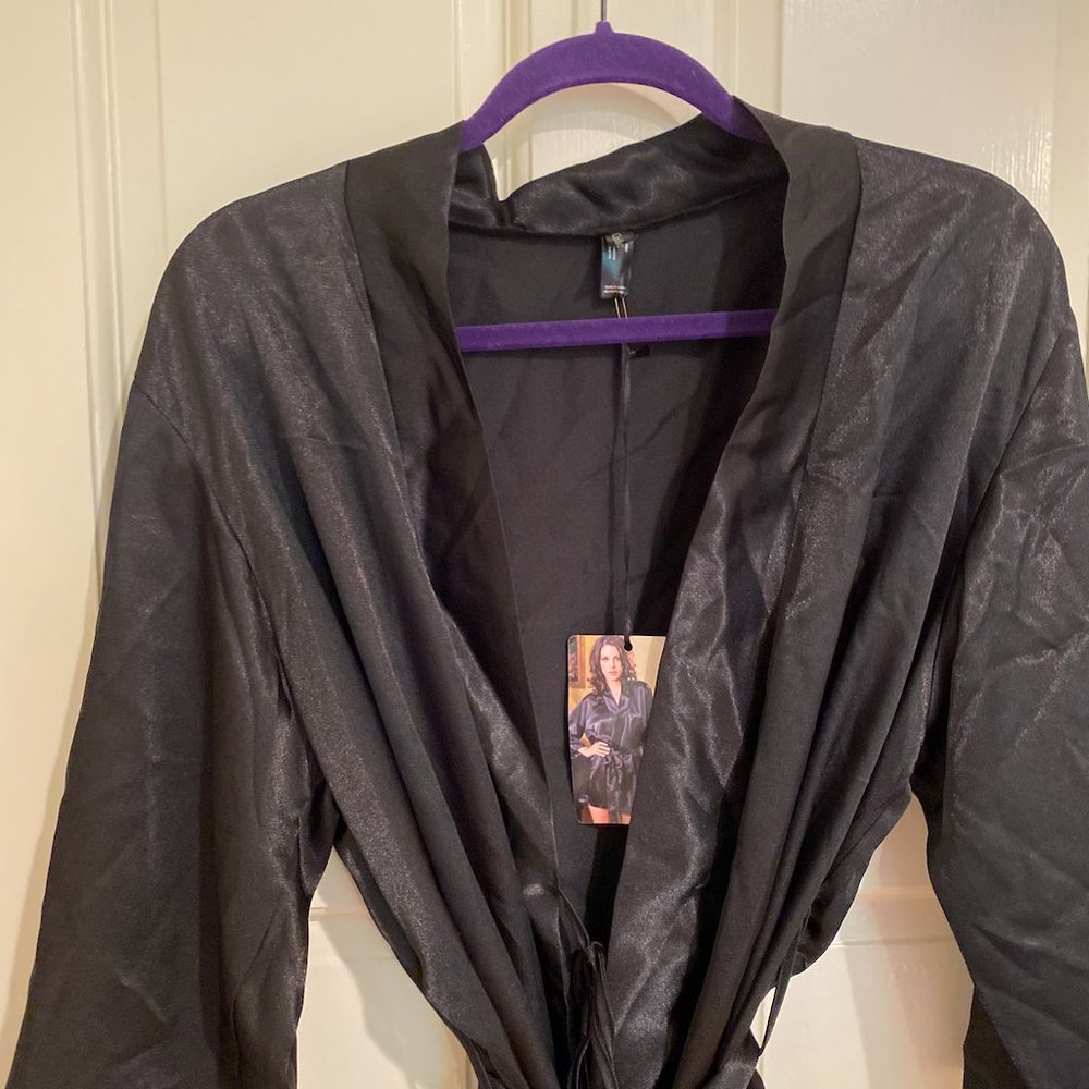 icollection Satin Robe - Picture 3 of 3